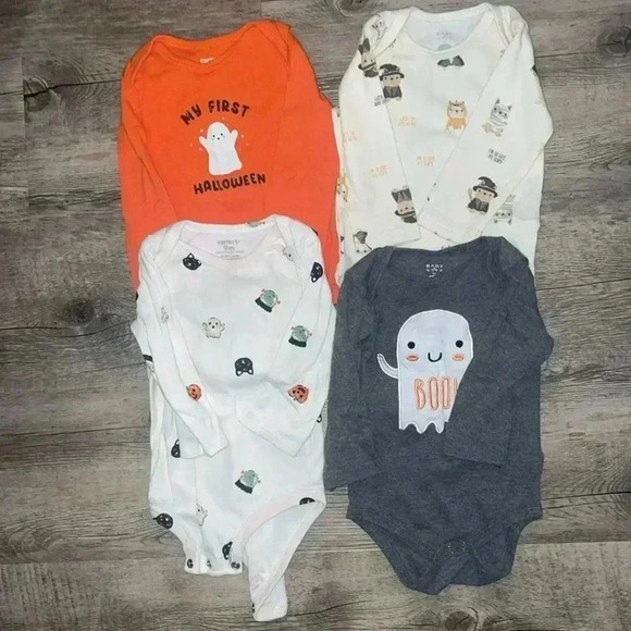 Carter’s & Bin Bebe Halloween onesies 👻 - Picture 1 of 4